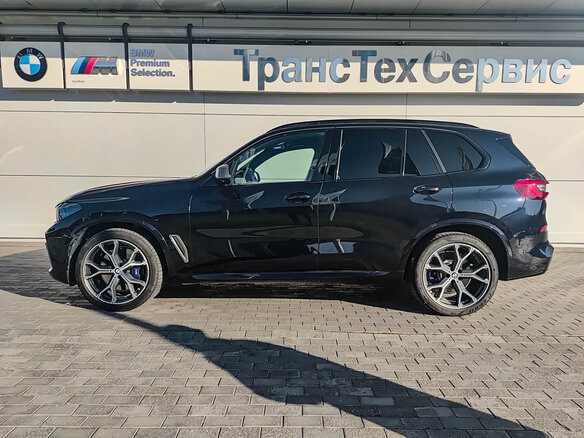 2019 BMW X5 M50d IV (G05/G18), чёрный, 6200000 рублей - вид 7