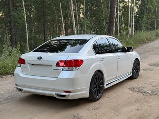 2009 Subaru Legacy V, белый, 1200000 рублей, вид 4
