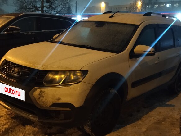 2021 Lada (ВАЗ) Largus Cross I Рестайлинг, белый, 1700000 рублей - вид 2