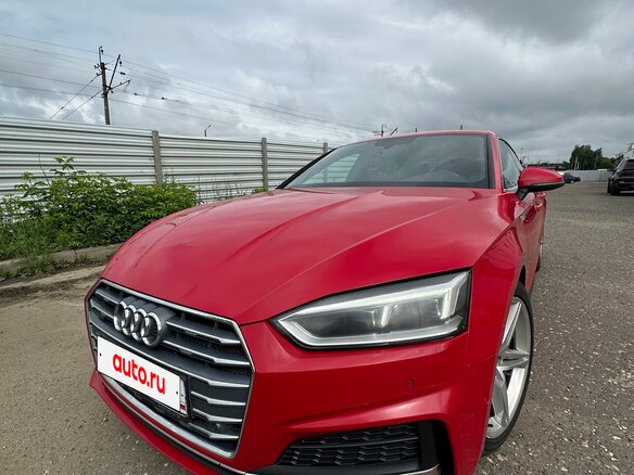 2019 Audi A5 II (F5), красный