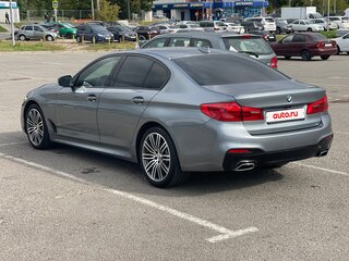 2019 BMW 5 серии 530d xDrive VII (G30/G31/G38), серый, 4550000 рублей, вид 2