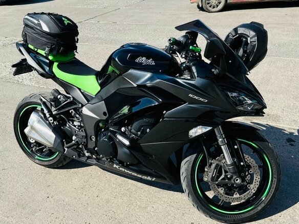 2018 Kawasaki Z 1000SX, чёрный, 920000 рублей