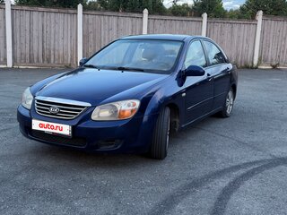 2007 Kia Cerato I Рестайлинг, синий, 355000 рублей, вид 1