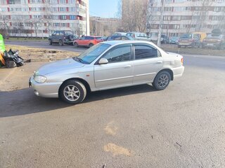 2008 Kia Spectra I Рестайлинг 2, серый, 250000 рублей, вид 4