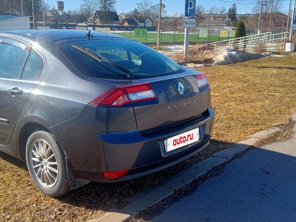 2011 Renault Laguna III Рестайлинг, серый - вид 3