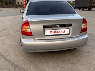 2005 Hyundai Accent ТагАЗ II, серый, 360000 рублей, вид 4