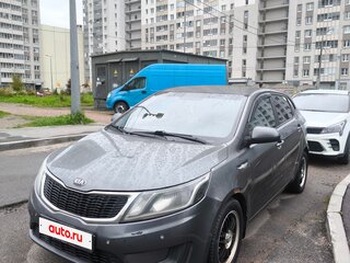 2013 Kia Rio III, серый, 610000 рублей, вид 1