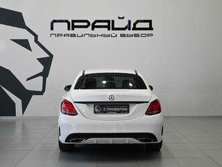 2015 Mercedes-Benz C-Класс 180 IV (W205), белый, 1849900 рублей, вид 4