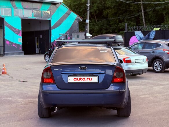 2005 Ford Focus II, синий, 400000 рублей - вид 7