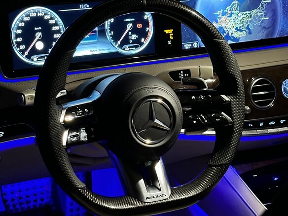2015 Mercedes-Benz S-Класс 500 Long VI (W222, C217), чёрный, 2700000 рублей - вид 25