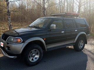 2004 Mitsubishi Pajero Sport I Рестайлинг, чёрный, 750000 рублей, вид 4