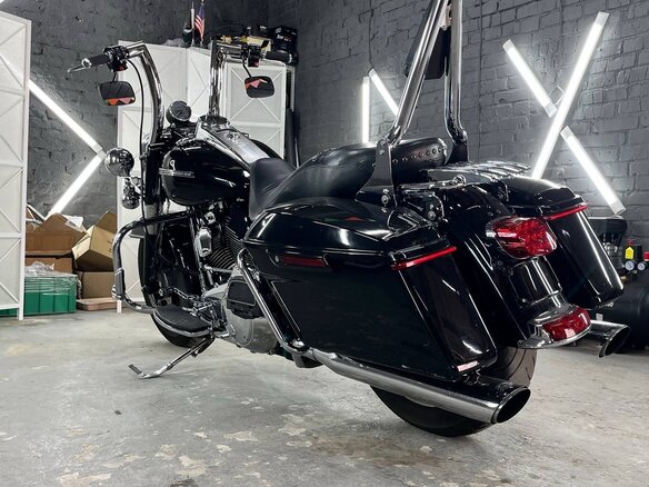 2014 Harley-Davidson Road King, чёрный, 1350000 рублей - вид 7