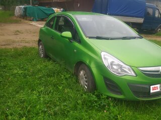 2013 Opel Corsa D Рестайлинг II, зелёный, 445000 рублей, вид 2