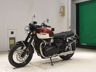 2022 Triumph Bonneville T100, белый, 950000 рублей, вид 4
