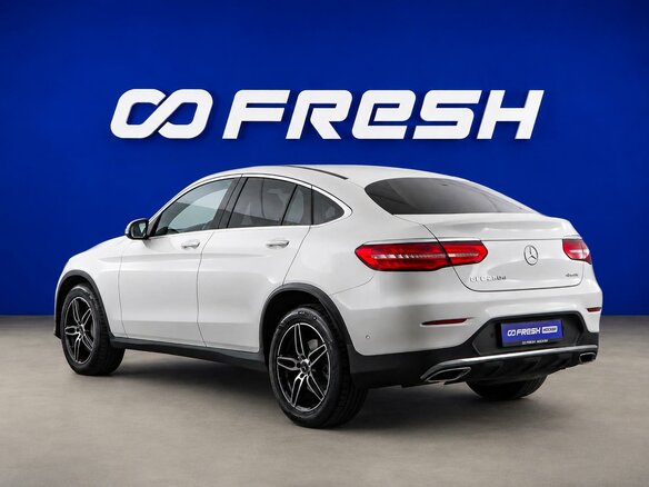 2018 Mercedes-Benz GLC Coupe 250 d I (C253), белый - вид 1