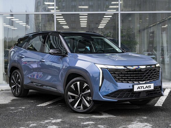 2026 Geely Atlas II, голубой, 3449990 рублей - вид 3
