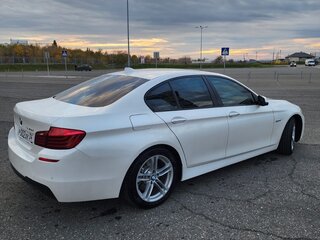 2014 BMW 5 серии 520d VI (F10/F11/F07) Рестайлинг, белый, 2300000 рублей, вид 5