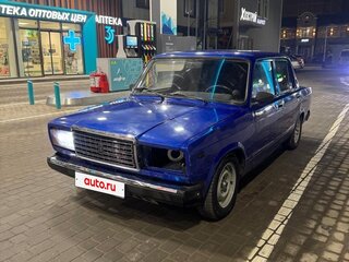 2009 Lada (ВАЗ) 2107, синий, 240000 рублей, вид 1