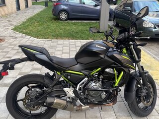 2019 Kawasaki Z 650, чёрный, 649000 рублей, вид 2