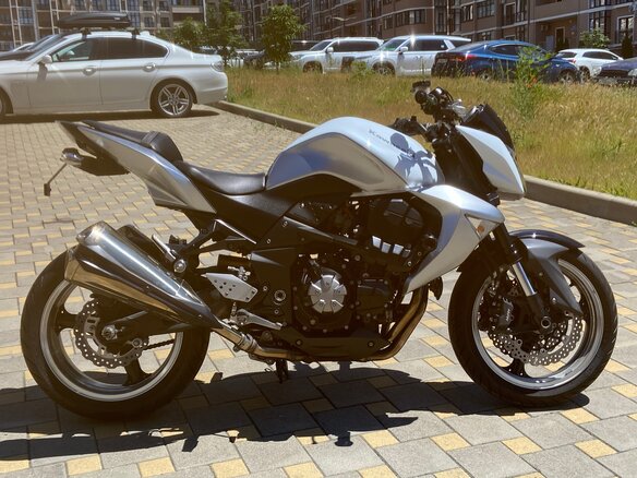 2009 Kawasaki Z 1000, серебристый, 715000 рублей - вид 5