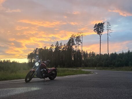 1993 Honda Steed 400, красный, 200000 рублей, вид 1
