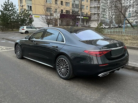 2025 Mercedes-Benz S-Класс 350 d 4MATIC VII (W223), чёрный, 12670000 рублей, вид 3