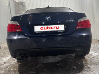 2008 BMW 5 серии 530i V (E60/E61) Рестайлинг, синий, 1100000 рублей, вид 3