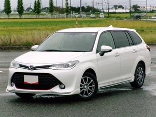 2017 Toyota Corolla Fielder XI (E160, E170, E180) Рестайлинг 1, белый, 914000 рублей, вид 1