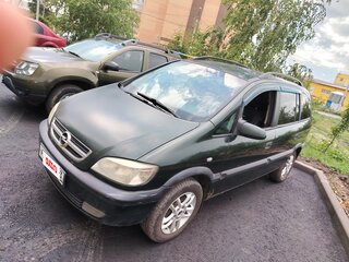 2002 Opel Zafira A, зелёный, 280000 рублей, вид 1