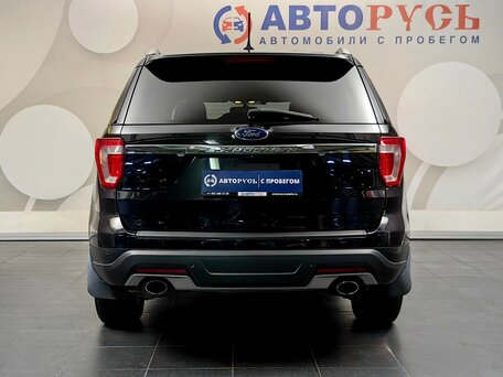 2019 Ford Explorer V Рестайлинг 2, чёрный, 2999000 рублей, вид 4