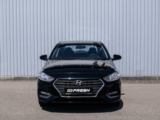 2019 Hyundai Solaris II, чёрный, 1099000 рублей, вид 3