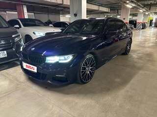 2021 BMW 3 серии 330d xDrive VII (G2x), синий, 5700000 рублей, вид 3