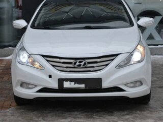 2011 Hyundai Sonata VI (YF), белый, 980000 рублей, вид 1