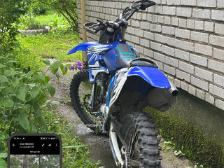 2005 Yamaha YZ250F, синий, 250000 рублей, вид 5