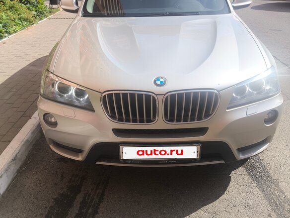 2013 BMW X3 28i xDrive II (F25), серый, 1600000 рублей - вид 1