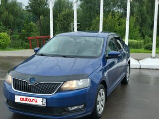 2018 Skoda Rapid I Рестайлинг, синий, 1200000 рублей, вид 1