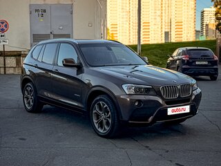 2013 BMW X3 30d xDrive II (F25), коричневый, 1550000 рублей, вид 2