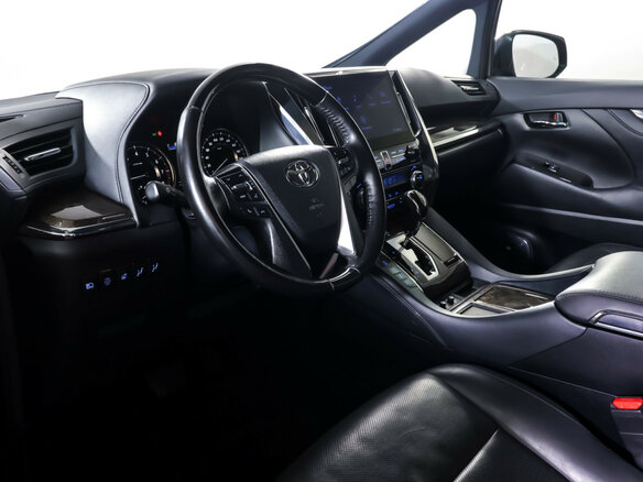 2021 Toyota Alphard III Рестайлинг, чёрный, 5760000 рублей - вид 15