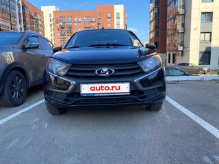 2019 Lada (ВАЗ) Granta I Рестайлинг, чёрный, 440000 рублей, вид 3