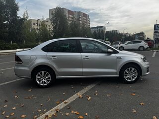 2019 Volkswagen Polo V Рестайлинг, серебристый, 1390000 рублей, вид 5