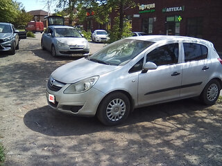 2006 Opel Corsa D, серебристый, 320000 рублей, вид 1