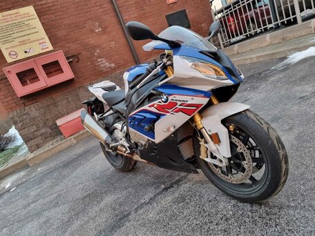 2017 BMW S 1000 RR, белый, 1250000 рублей, вид 5