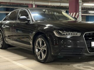 2014 Audi A6 IV (C7), чёрный, 2050000 рублей, вид 1