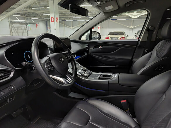 2021 Hyundai Santa Fe IV Рестайлинг, серый, 3660000 рублей - вид 19
