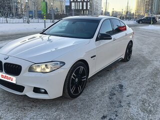 2014 BMW 5 серии 520i VI (F10/F11/F07) Рестайлинг, белый, 1919000 рублей, вид 3