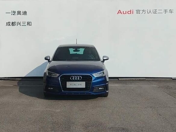 2018 Audi A1 I (8X) Рестайлинг, синий, 960010 рублей - вид 1
