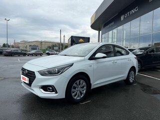 2019 Hyundai Solaris II, белый, 1370000 рублей, вид 3