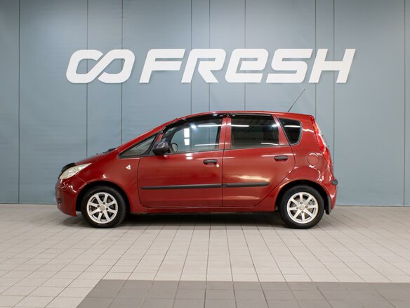 2008 Mitsubishi Colt VI (Z20/Z30), красный - вид 5