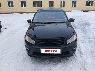 2015 Lada (ВАЗ) Granta I, чёрный, 530000 рублей, вид 3