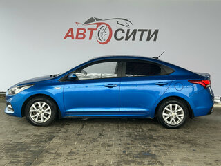 2017 Hyundai Solaris II, синий, 1125000 рублей, вид 5